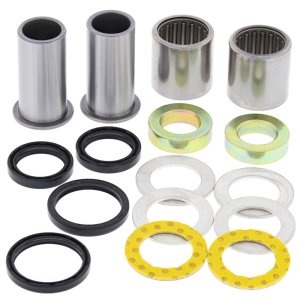 Kawasaki KX250F Swing Arm Bearing Kit - All Balls Racing - POM Composite Washer Bearings - `04-`05